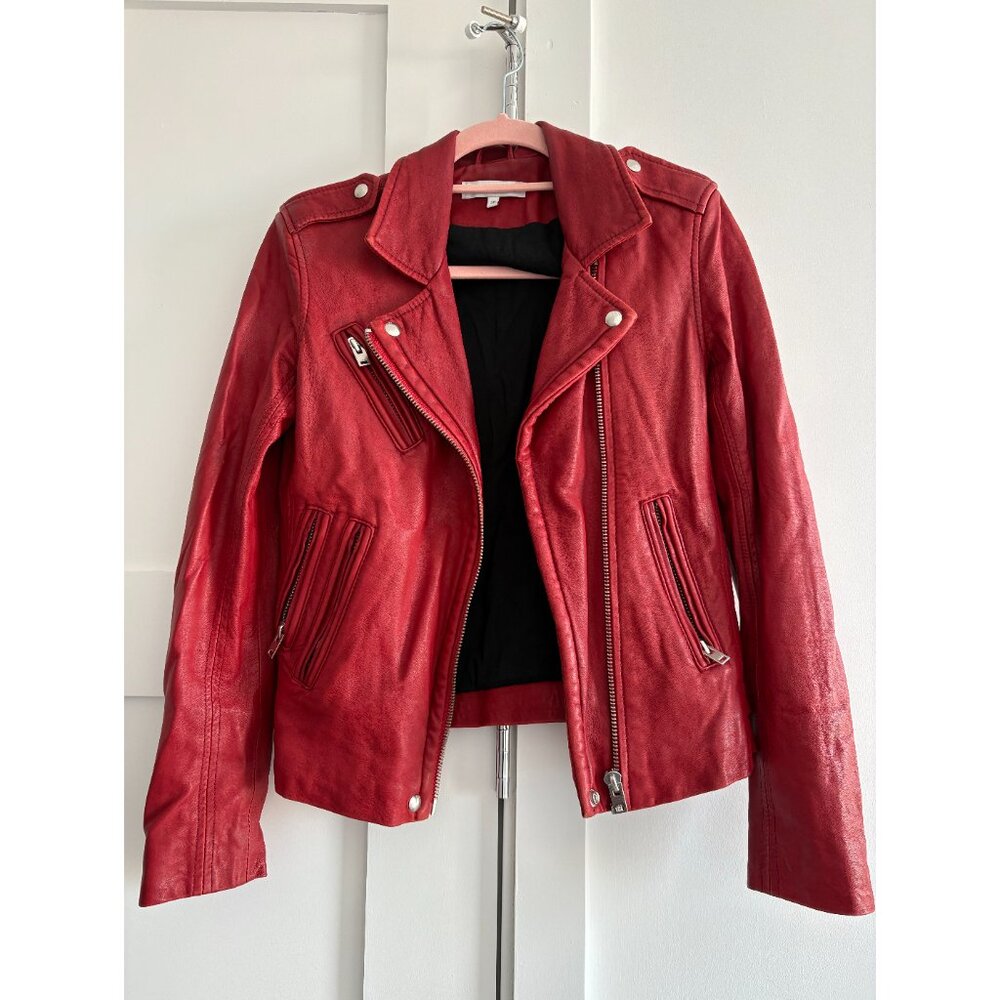 IRO Han Ruby Leather Jacket (Size Small)